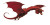 Gigantic Red Dragon V2 Vinyl Car Decal Sticker – Waterproof & UV-Resistant 8"
