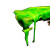Green Slime Suitcase Vinyl Car Decal Sticker – Waterproof & UV-Resistant 8"