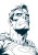 Horror Superman Vinyl Car Decal Sticker – Waterproof & UV-Resistant 8"