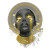 Golden-Tear Woman Vinyl Car Decal Sticker – Waterproof & UV-Resistant 8"
