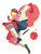 Soccer Player V5 Vinyl Car Decal Sticker – Waterproof & UV-Resistant 8"