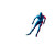 Dynamic Skier Race Vinyl Car Decal Sticker – Waterproof & UV-Resistant 8"