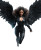 Rockabilly Death Angel Vinyl Car Decal Sticker – Waterproof & UV-Resistant 8"