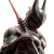 Futuristic Dark Knight Vinyl Car Decal Sticker – Waterproof & UV-Resistant 8"