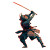 Dynamic Samurai V2 Vinyl Car Decal Sticker – Waterproof & UV-Resistant 8"
