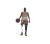 Basketball Prosthetic Player Vinyl Car Decal Sticker – Waterproof & UV-Resistant 8"