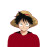 Luffy'S Grin Vinyl Car Decal Sticker – Waterproof & UV-Resistant 8"