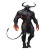 Fiery Demon Illustration Vinyl Car Decal Sticker – Waterproof & UV-Resistant 8"