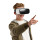 Cheerful Vr User Vinyl Car Decal Sticker – Waterproof & UV-Resistant 8"