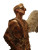 Steampunk Winged Hunk Vinyl Car Decal Sticker – Waterproof & UV-Resistant 8"
