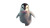 Penguin Chick Slide Vinyl Car Decal Sticker – Waterproof & UV-Resistant 8"