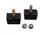 Enhance Suspension Performance | Polyurethane Bump Stop Set of 2 | Black, Prevents Costly Damage