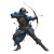 Black Leather Archer Vinyl Car Decal Sticker – Waterproof & UV-Resistant 8"