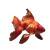 Flaming Goldfish Vinyl Car Decal Sticker – Waterproof & UV-Resistant 8"