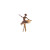 Dancing Ballerina Vinyl Car Decal Sticker – Waterproof & UV-Resistant 8"