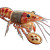Shrimp In Suit Vinyl Car Decal Sticker – Waterproof & UV-Resistant 8"