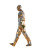 Mirror Shard Walker Vinyl Car Decal Sticker – Waterproof & UV-Resistant 8"
