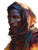Fire Genasi Sage Vinyl Car Decal Sticker – Waterproof & UV-Resistant 8"