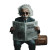 Einstein In Café Vinyl Car Decal Sticker – Waterproof & UV-Resistant 8"