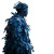 Feathered Moon Man Vinyl Car Decal Sticker – Waterproof & UV-Resistant 8"