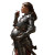 Pregnant Crusader Vinyl Car Decal Sticker – Waterproof & UV-Resistant 8"