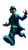 Dancing Leprechaun Vinyl Car Decal Sticker – Waterproof & UV-Resistant 8"