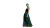 Fashionable Peacock Gown Vinyl Car Decal Sticker – Waterproof & UV-Resistant 8"