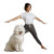 Yoga With Samoyed V2 Vinyl Car Decal Sticker – Waterproof & UV-Resistant 8"