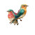 Colorful Watercolor Bird Vinyl Car Decal Sticker – Waterproof & UV-Resistant 8"