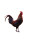 Crowing Rooster Dawn Vinyl Car Decal Sticker – Waterproof & UV-Resistant 8"
