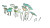 Enchanted Forest Beings Vinyl Car Decal Sticker – Waterproof & UV-Resistant 8"
