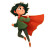 Superhero Mom V5 Vinyl Car Decal Sticker – Waterproof & UV-Resistant 8"