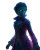 Undead Pirate Queen Vinyl Car Decal Sticker – Waterproof & UV-Resistant 8"
