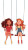 Teen Girls Swinging Vinyl Car Decal Sticker – Waterproof & UV-Resistant 8"
