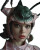 Futuristic Insect Helmet Vinyl Car Decal Sticker – Waterproof & UV-Resistant 8"