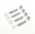 Prevent Stripped Threads | Mr. Gasket Carburetor Stud Kit | Set of 4 Zinc-Plated Studs & Nuts