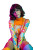 Psychedelic Velma Vinyl Car Decal Sticker – Waterproof & UV-Resistant 8"