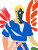 Handsome Male Angel Vinyl Car Decal Sticker – Waterproof & UV-Resistant 8"