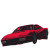 Skeletal Demon Driver Vinyl Car Decal Sticker – Waterproof & UV-Resistant 8"