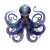 Octopus Vinyl Car Decal Sticker – Waterproof & UV-Resistant 8"