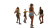 Dancing Urban Women Vinyl Car Decal Sticker – Waterproof & UV-Resistant 8"