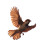Golden Sparrow Sunset Vinyl Car Decal Sticker – Waterproof & UV-Resistant 8"