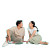 Asian Couple In Love Vinyl Car Decal Sticker – Waterproof & UV-Resistant 8"