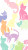 Colorful Pastel Cats Vinyl Car Decal Sticker – Waterproof & UV-Resistant 8"