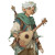 Suave Elven Bard Vinyl Car Decal Sticker – Waterproof & UV-Resistant 8"