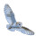 Barn Owl Flight Vinyl Car Decal Sticker – Waterproof & UV-Resistant 8"