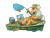 Sly Fisherman Tale Vinyl Car Decal Sticker – Waterproof & UV-Resistant 8"