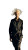 Albino Runway Model Vinyl Car Decal Sticker – Waterproof & UV-Resistant 8"