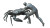 Human Vs Crab Vinyl Car Decal Sticker – Waterproof & UV-Resistant 8"
