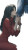 Biting Anime Woman Vinyl Car Decal Sticker – Waterproof & UV-Resistant 8"